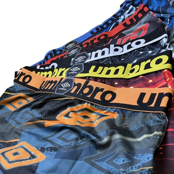 Set van 5 heren sport boxers (Herenboxershorts) Umbro chez FrenchMarket