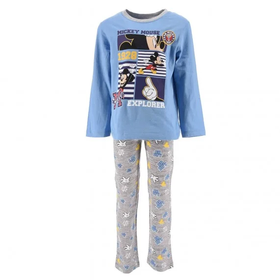 Langes Pyjama Set Jungen MICKEY Explorer (Pyjama-Sets) French Market auf FrenchMarket