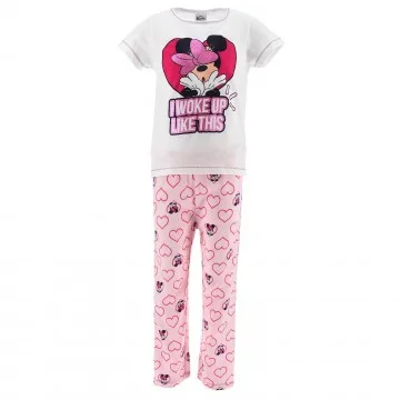 Pijama largo de algodón para niña de Minnie Mouse (Ensemble de Pyjama) French Market chez FrenchMarket