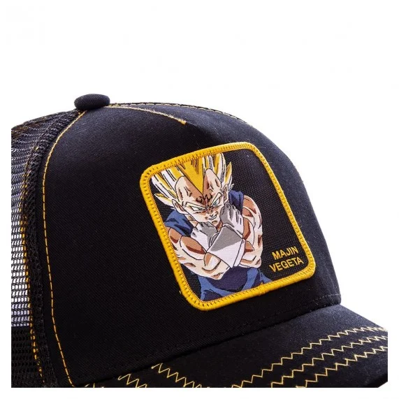 Casquette Trucker Dragon Ball Z Majin Vegeta (Casquettes) Capslab chez FrenchMarket