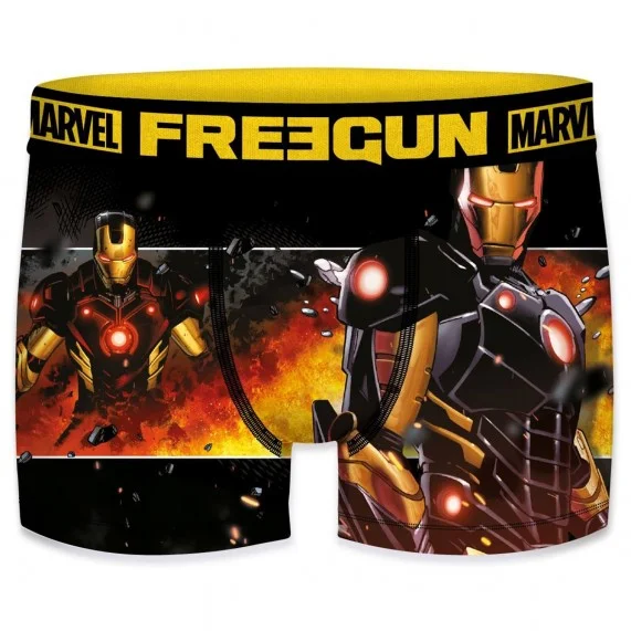 Boxer Marvel de Iron Man para hombre (Boxers) Freegun chez FrenchMarket