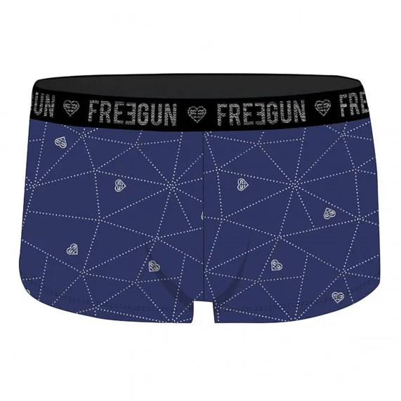 Juego de 4 calzoncillos Fancy Girl (Boxers/Shorty) Freegun chez FrenchMarket