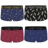 Juego de 4 calzoncillos Fancy Girl (Boxers/Shorty) Freegun chez FrenchMarket