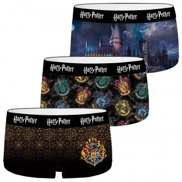 Set of 3 Harry Potter Girl Shorties (Boxers/Shorty) French Market on FrenchMarket