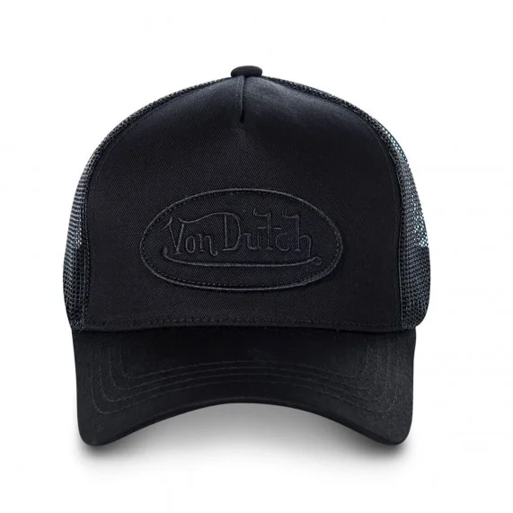 Cappello snapback trucker California Classic a tinta unita (Cappellino) Von Dutch chez FrenchMarket