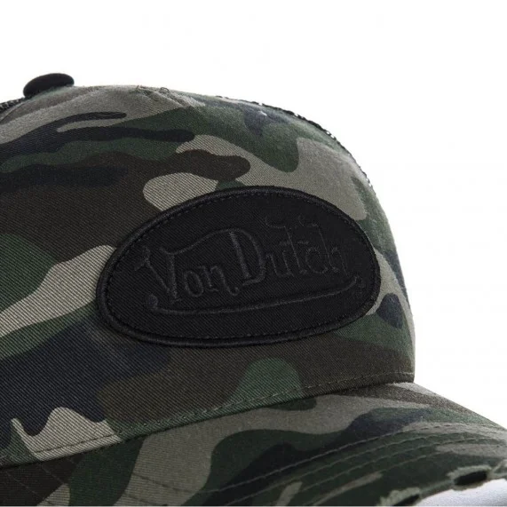 Camouflage Trucker Cap (Caps) Von Dutch on FrenchMarket