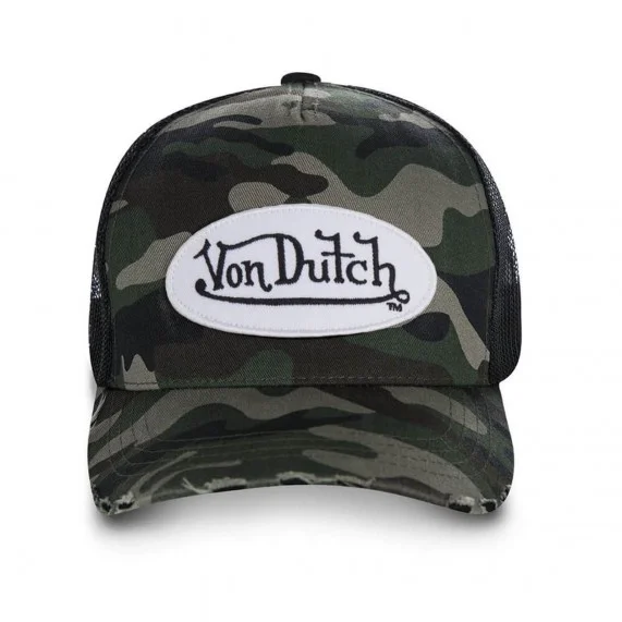 Casquette Trucker Camouflage (Casquettes) Von Dutch chez FrenchMarket