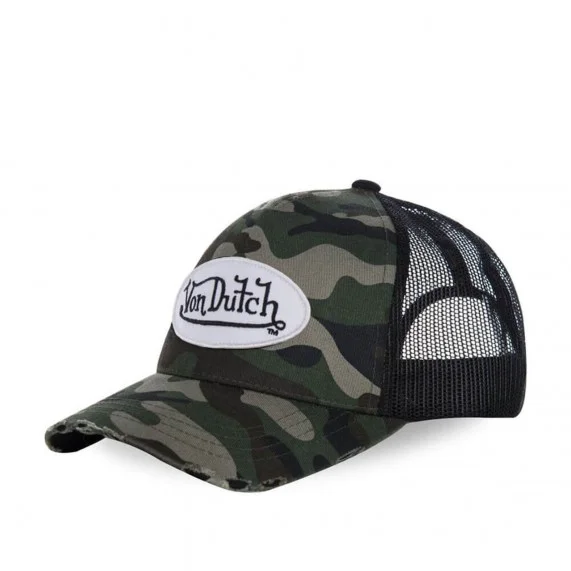 Casquette Trucker Camouflage (Casquettes) Von Dutch chez FrenchMarket