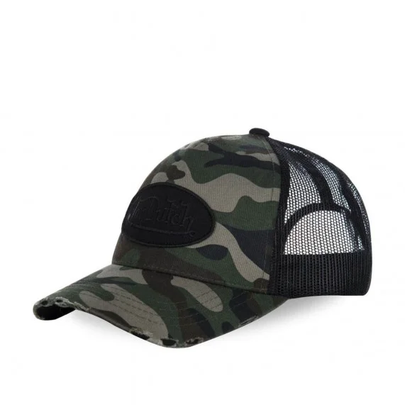 Camouflage Trucker Cap (Caps) Von Dutch on FrenchMarket