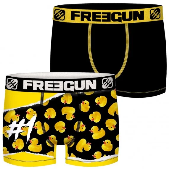 Set van 2 mannen boxers voor de 15e verjaardag (Herenboxershorts) Freegun chez FrenchMarket