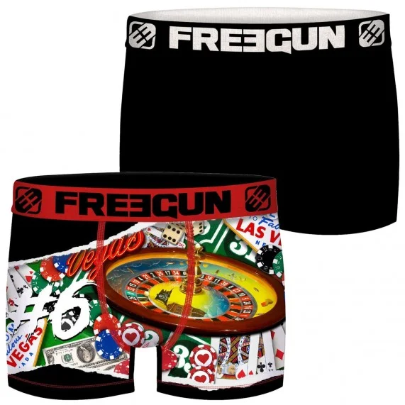 Set di 2 boxer da uomo per il 15° anniversario (Boxer da uomo) Freegun chez FrenchMarket