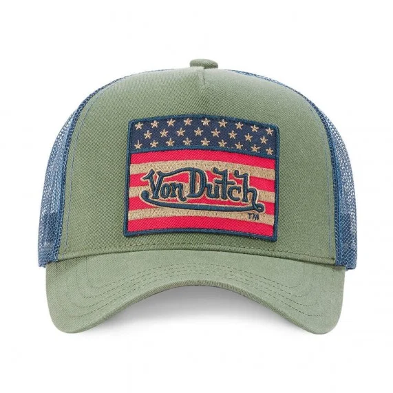 Cappellino Trucker con bandiera USA (Cappellino) Von Dutch chez FrenchMarket