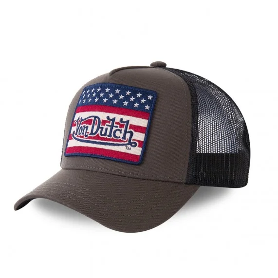 Gorra Trucker USA Flag (Gorras) Von Dutch chez FrenchMarket