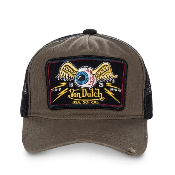 Cappellino Trucker con occhio alato EyeBall (Cappellino) Von Dutch chez FrenchMarket