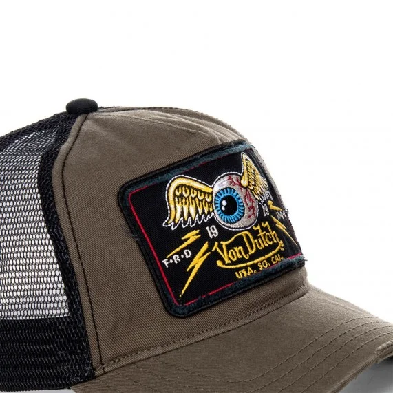 EyeBall Trucker Kappe mit geflügeltem Auge (Cap) Von Dutch auf FrenchMarket