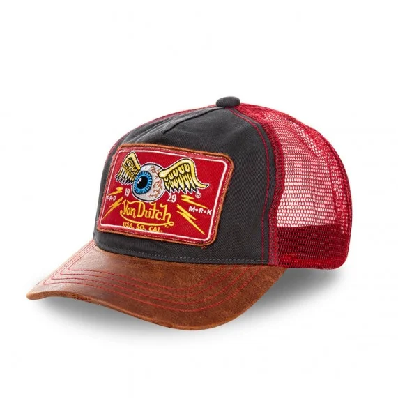 EyeBall Trucker Kappe mit geflügeltem Auge (Cap) Von Dutch auf FrenchMarket