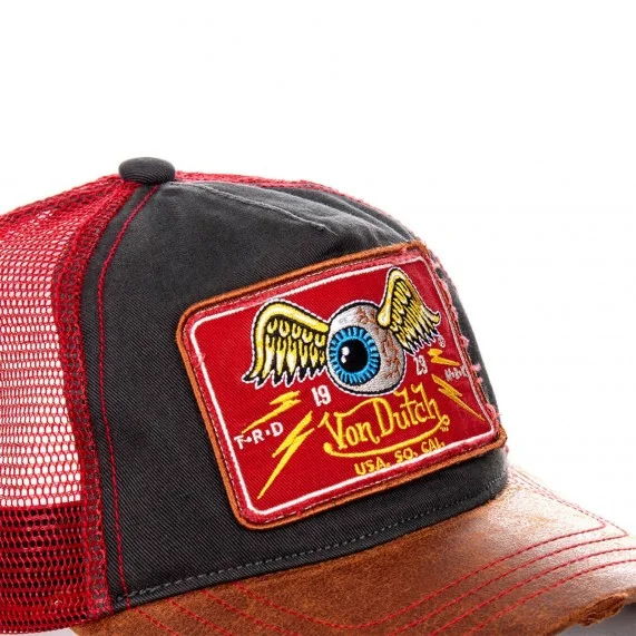 EyeBall Trucker Kappe mit geflügeltem Auge (Cap) Von Dutch auf FrenchMarket