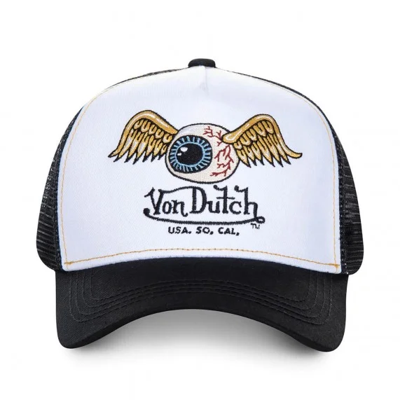 EyeBall Trucker Kappe mit geflügeltem Auge (Cap) Von Dutch auf FrenchMarket