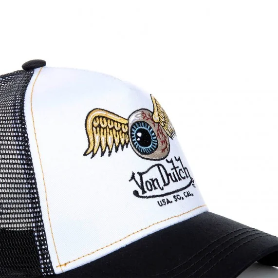 EyeBall Trucker Kappe mit geflügeltem Auge (Cap) Von Dutch auf FrenchMarket