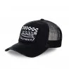 Casquette Trucker Noir California Damier (Casquettes) Von Dutch chez FrenchMarket