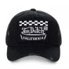 Cappellino da camionista nero California Damier (Cappellino) Von Dutch chez FrenchMarket