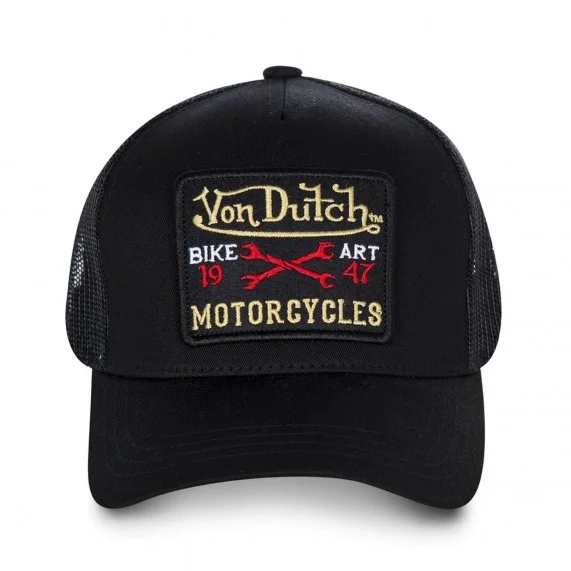 Cappellino Trucker Motorcycles Live Fast (Cappellino) Von Dutch chez FrenchMarket