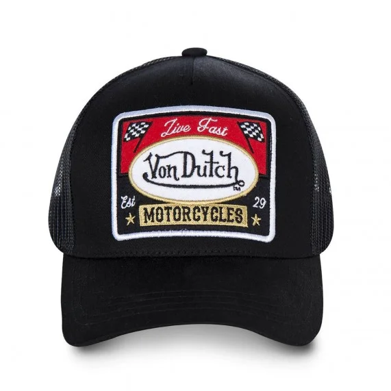 Gorra Trucker Motorcycles Live Fast (Gorras) Von Dutch chez FrenchMarket