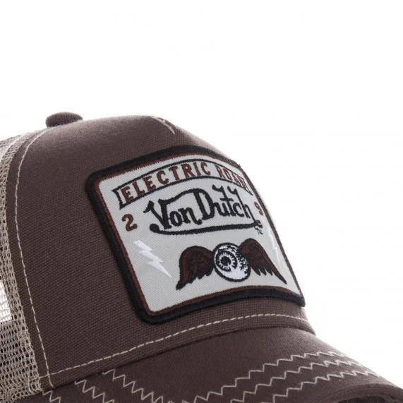 Von Dutch Casquette Square Style Trucker Rouge (Cap) Von Dutch auf FrenchMarket