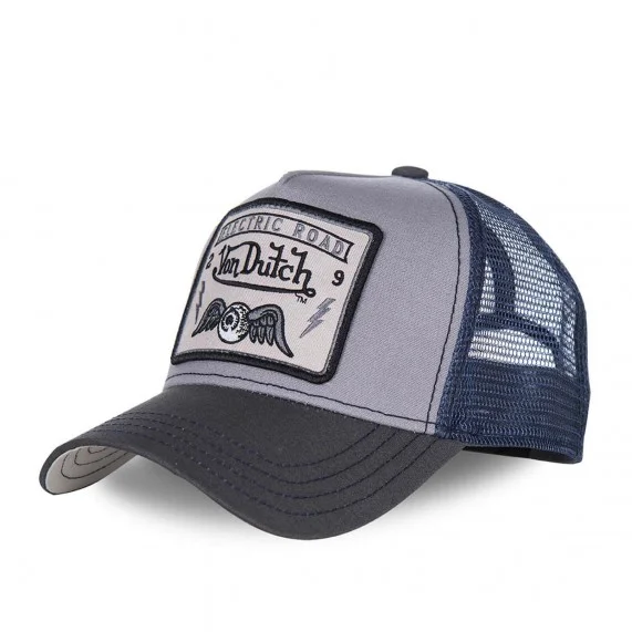 Von Dutch Casquette Square Style Trucker Rouge (Cap) Von Dutch auf FrenchMarket