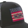 Von Dutch Casquette Square Style Trucker USA Flag Kaki (Cap) Von Dutch auf FrenchMarket