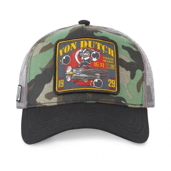 Baseball Trucker Cap Camouflage "Plane Swan" (Cap) Von Dutch auf FrenchMarket