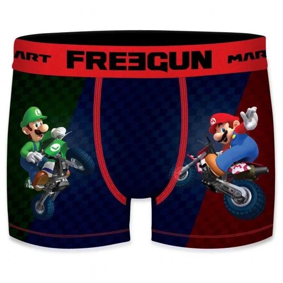 Boxershorts für Männer Mario Kart "Serie 2 (Boxershorts) Freegun auf FrenchMarket