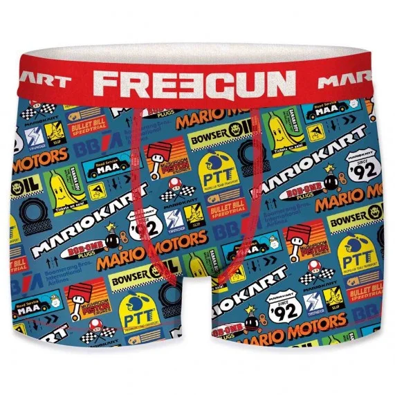 Calzoncillos Mario Kart "Serie 2" para hombre (Boxers) Freegun chez FrenchMarket