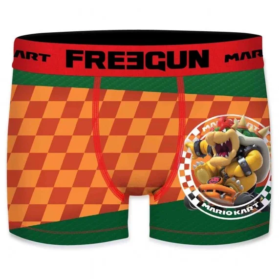 Boxershorts für Männer Mario Kart "Serie 3 (Boxershorts) Freegun auf FrenchMarket