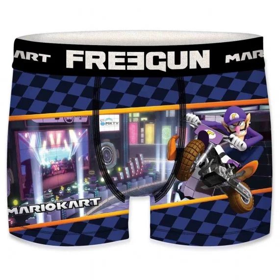 Boxershorts für Männer Mario Kart "Serie 3 (Boxershorts) Freegun auf FrenchMarket