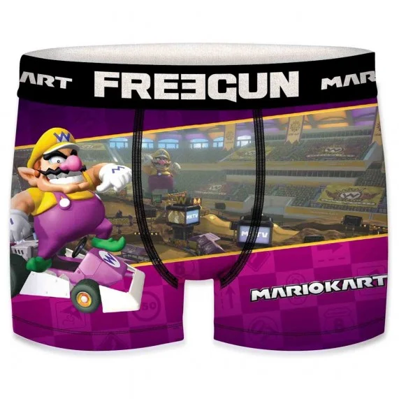 Boxershorts für Männer Mario Kart "Serie 3 (Boxershorts) Freegun auf FrenchMarket