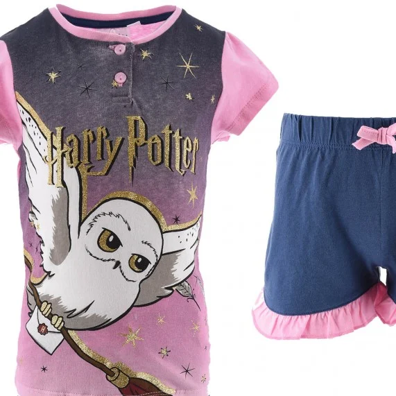 Conjunto de pijama corto para niña "Harry Potter (Ensemble de Pyjama) French Market chez FrenchMarket