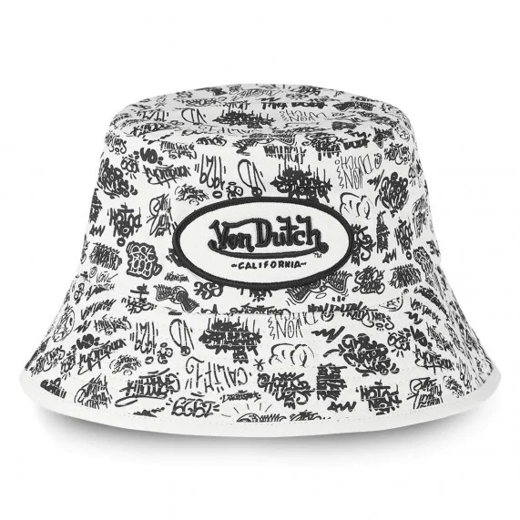 Bucket Hat "Graffiti" hoed (Bobs) Von Dutch chez FrenchMarket