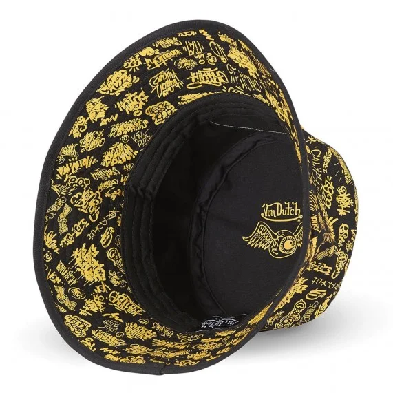 Bucket Hat "Graffiti" hoed (Bobs) Von Dutch chez FrenchMarket