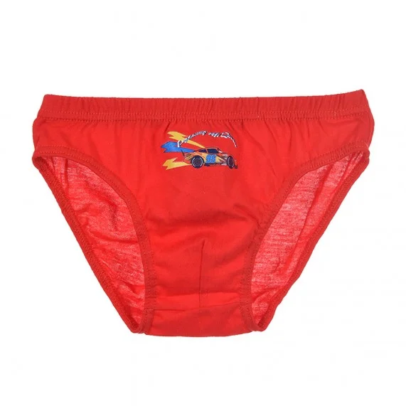 Cars Flash Mc Queen - 3er-Pack Baumwoll-Slips Jungen (Briefs) French Market auf FrenchMarket