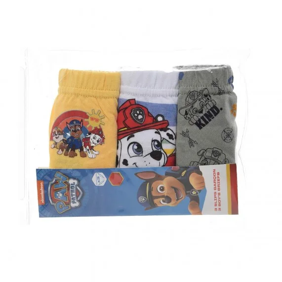 Paw Patrol - Juego de 3 calzoncillos de algodón para niño (Breves) French Market chez FrenchMarket