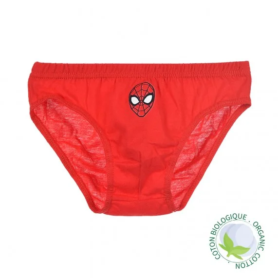 MARVEL Spider-Man - Juego de 3 calzoncillos de algodón para niño (Breves) French Market chez FrenchMarket