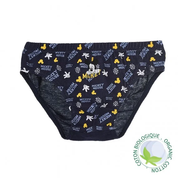 DISNEY Mickey - Set di 3 slip per ragazzi in cotone (Slip) French Market chez FrenchMarket