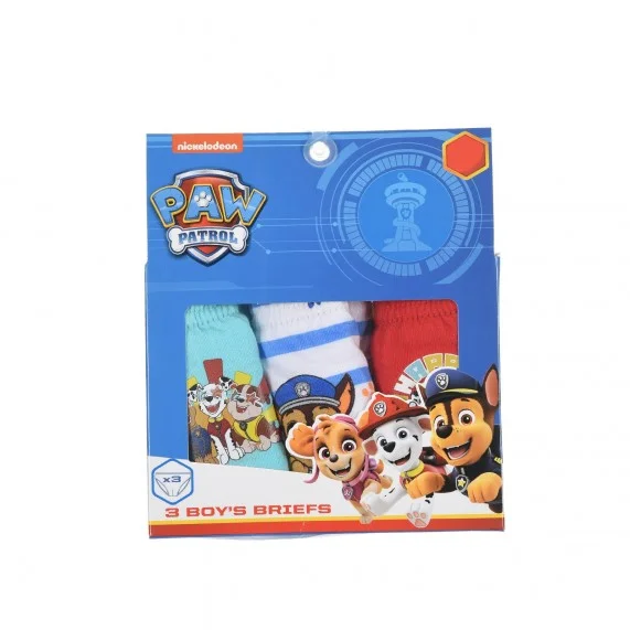 Paw Patrol - Juego de 3 calzoncillos de algodón para niño (Breves) French Market chez FrenchMarket