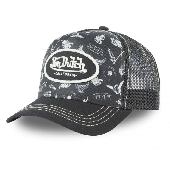 Casquette Trucker Tatoo (Casquettes) Von Dutch chez FrenchMarket