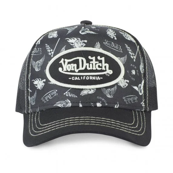 Cappello Trucker Tatoo (Cappellino) Von Dutch chez FrenchMarket