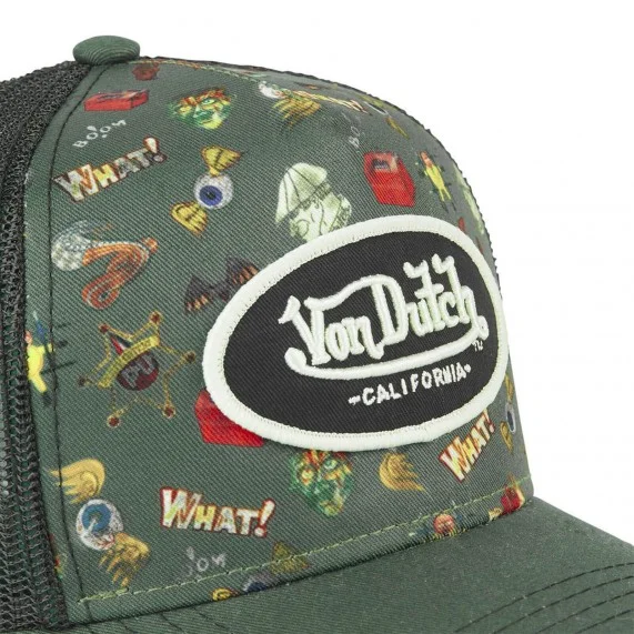 Casquette Trucker Tatoo (Casquettes) Von Dutch chez FrenchMarket