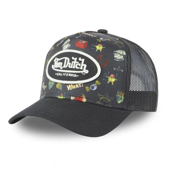 Cappello Trucker Tatoo (Cappellino) Von Dutch chez FrenchMarket