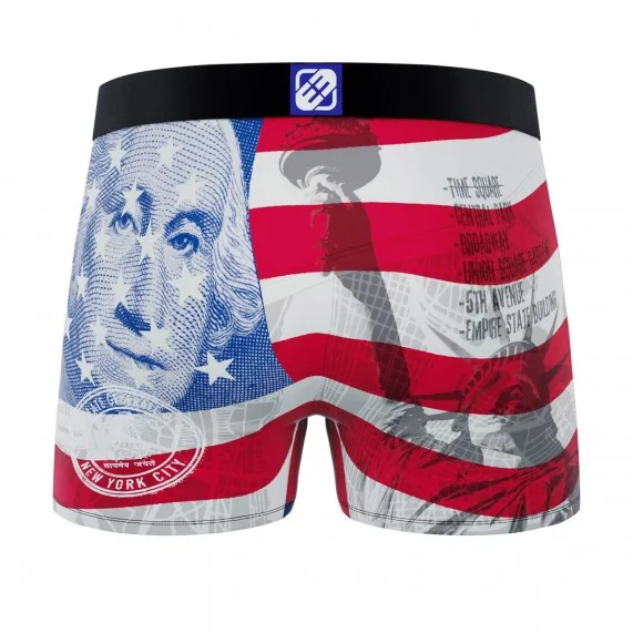 Boxer con bandiera USA da uomo (Boxer) Freegun chez FrenchMarket