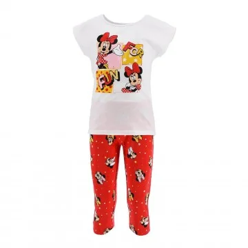 Conjunto de pijama corto para niña Disney Minnie (Ensemble de Pyjama) French Market chez FrenchMarket